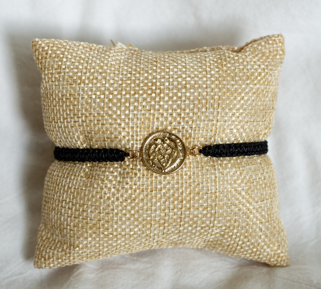 The Vibe Lion Bracelet - Black