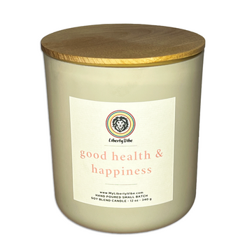 Coral- Good Health & Happiness Vibe Candle