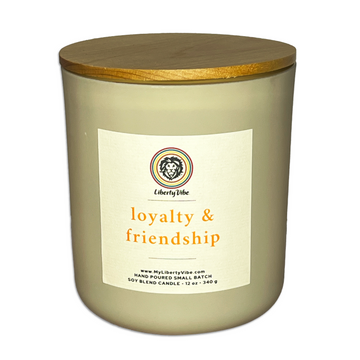 Orange- Loyalty & Friendship Vibe Candle