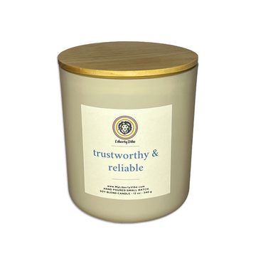 Blue- Trustworthy & Reliable Vibe Candle