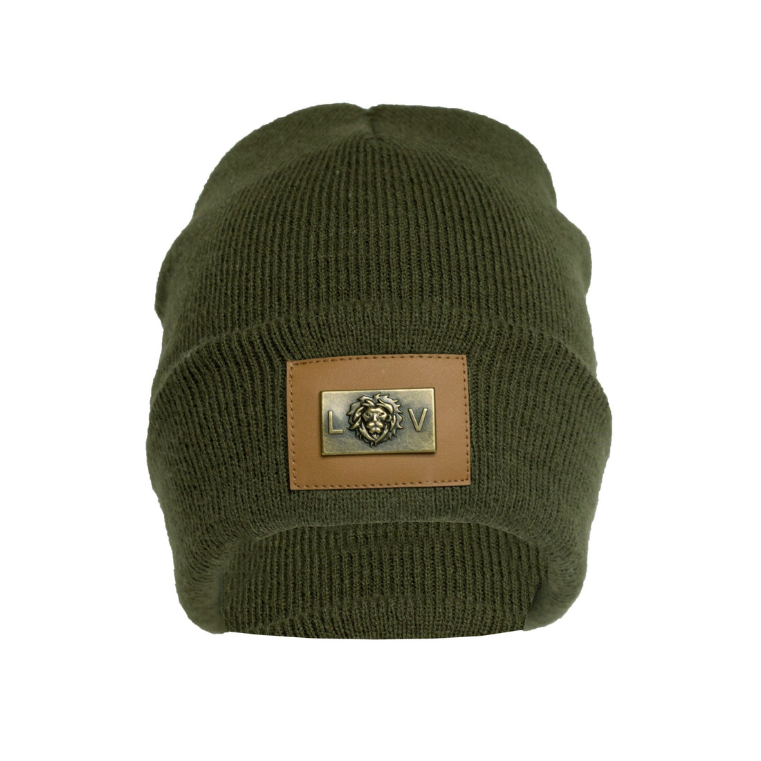 The LV Beanie - Olive Green